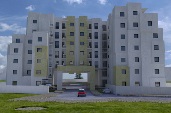 facade projet raoued 2